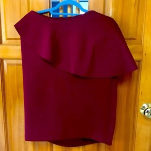 Eloquii Asymmetrical Peplum Skirt